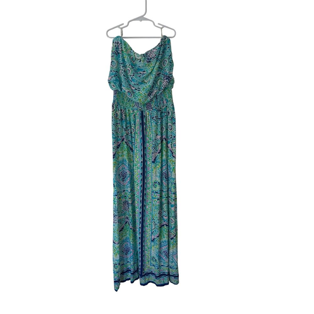 Lilly Pulitzer Marine Maxi Dress Size S